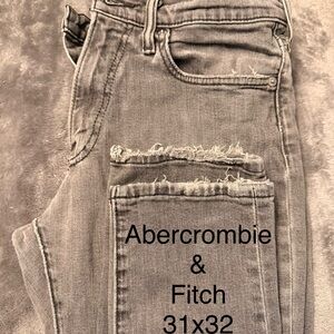 Abercrombie & Fitch Gray Men’s Jeans